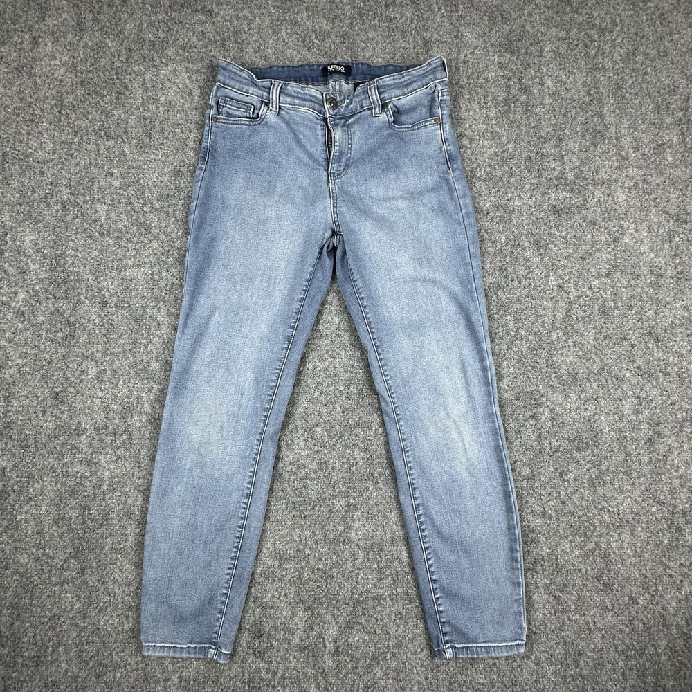 Buffalo David Bitton Aubrey Jeans Women's 8/29 Mid Rise Super Soft Ankle Grazer